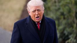 President Trump Departs White House For Florida