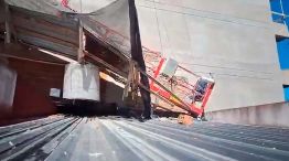 Derrumbe de balancín de Obra en Villa Crespo 20012026