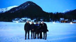 Javier Milei en Davos