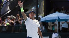 Sebastián Báez en el Australia Open 2026