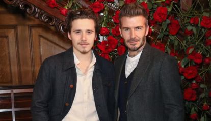 David y Brooklyn Beckham