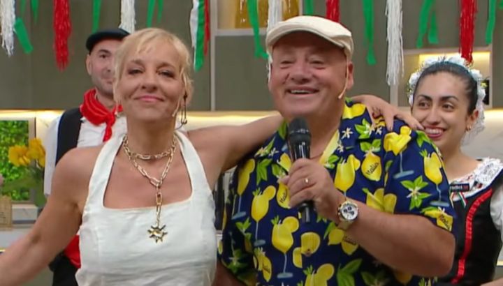 El papá de Nico Occhiato revolucionó el programa de Jimena Monteverde con su talento musical