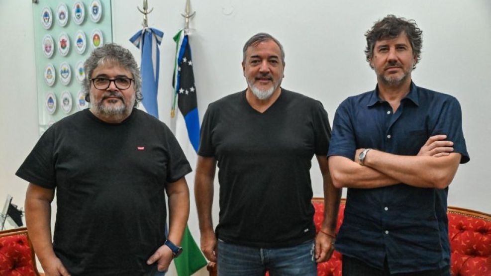 20-01-2026 Aguiar ATE junto al jefe del gremio de aceiteros Yofra