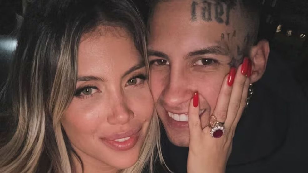 Wanda Nara y L-Gante