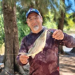 La jornada entregó una pesca variada, con capturas de dorados, grandes palometas, bagres amarillos, algunos patíes de porte chico y la aparición de bogas, que siempre suman expectativa. 
