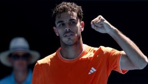 Francisco Cerúndolo en el Abierto de Australia 2026