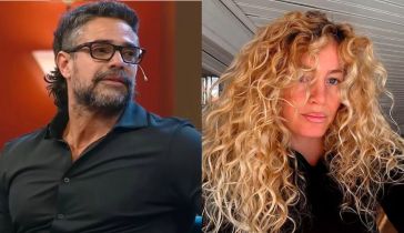 Luciano Castro y Sarah Borrell