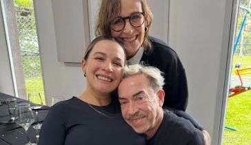 Sofía Pachano, Ana Sans y Aníbal Pachano