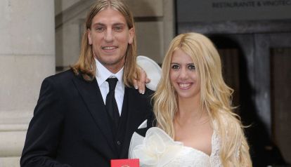 Maxi López y Wanda Nara