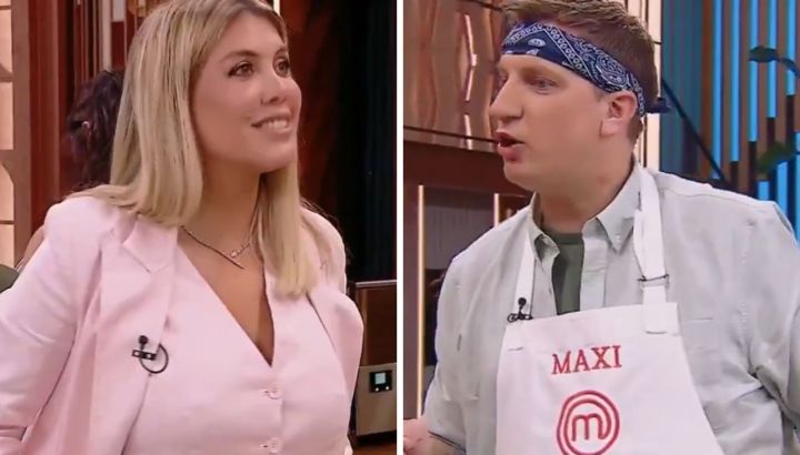 Wanda Nara le confesó a Maxi López en MasterChef Celebrity un fuerte deseo oculto: "Me dieron ganas"