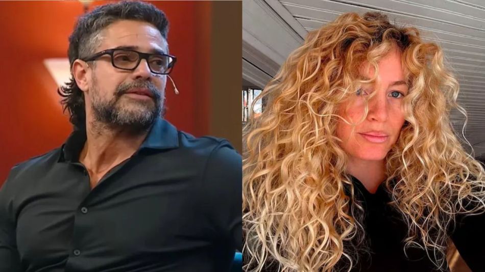 Luciano Castro y Sarah Borrell