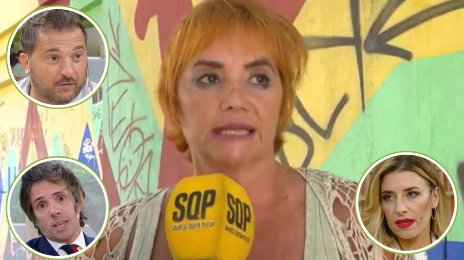 Nancy Pazos contra Mariana Brey, Robertito Funes y Diego Brancatelli