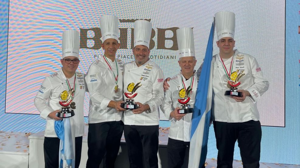 En la Gelato World Cup 2026 en Rimini, la selección argentina subió al podio con el tercer puesto mundial