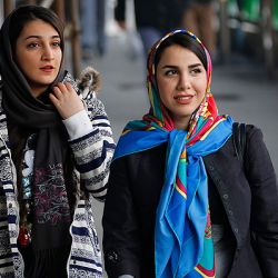 Mujeres iraníes.