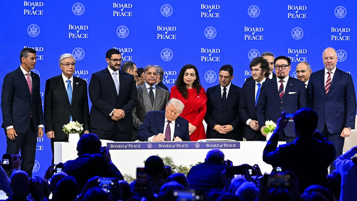 Trump unveils 'Board of Peace', talks up 'New Gaza' plans at Davos