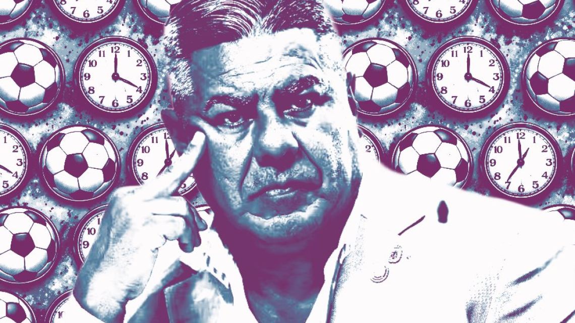 The football season has started – much to Chiqui Tapia’s relief