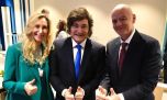 Cómo fue el encuentro entre los Milei e Infantino en medio del escándalo que rodea a la AFA