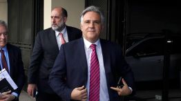 Martín Llaryora junto Guillermo Acosta