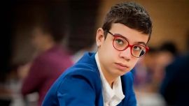 Faustino Oro deslumbra en el Tata Steel Challenger y Garry Kasparov lo comparó con Messi