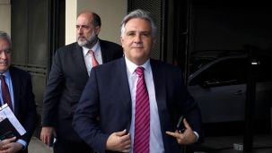 Martín Llaryora junto Guillermo Acosta