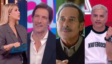 Wanda Nara, Iván de Pineda, Guillermo Francella y Ángel de Brito