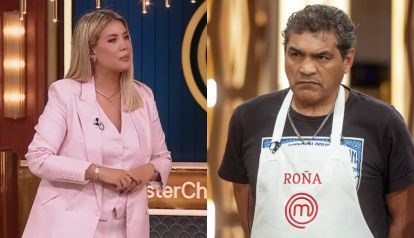 Wanda Nara y Roña Castro en Masterchef Celebrity