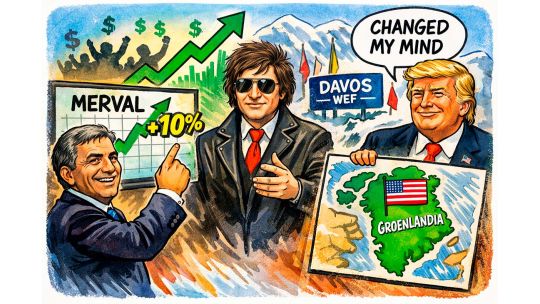 El salto del Merval, las reuniones de Javier Milei en Davos y el giro de Donald Trump: ¿Qué impulsa al mercado?