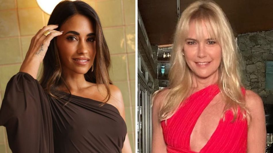 Antonela Roccuzzo y Valeria Mazza