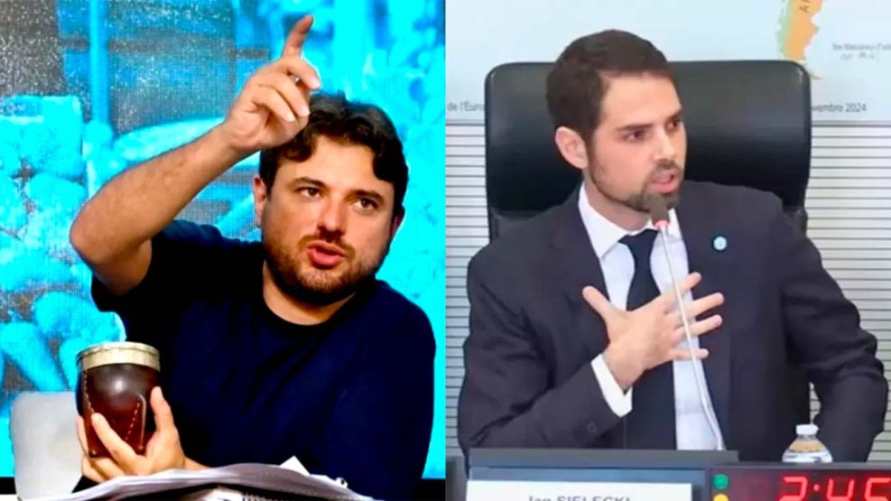 Juan Grabois y Ian Sielecki 22012026