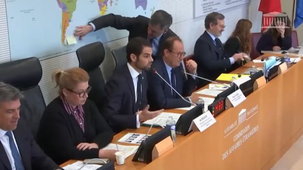 Presentación del embajador argentino en Francia