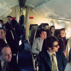 Air France conmemora los 50 años del primer vuelo comercial del Concorde.