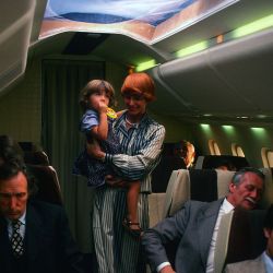 Air France conmemora los 50 años del primer vuelo comercial del Concorde.