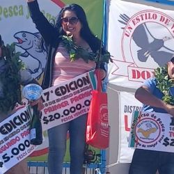 El soberbio ejemplar ganador se tentó con una masa cocida casera, preparada por Delia a base de harina común, polenta, vainilla, pimentón dulce, picante y abundante ají. 