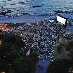 José Ignacio International Film Festival en la Bajada de los Pescadores. | Foto:JIIFF