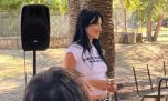 Lali dio una charla para estudiantes de medicina con críticas solapadas a Milei