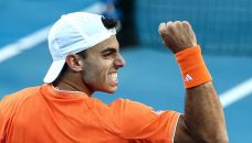 Francisco Cerúndolo en el Abierto de Australia 2026