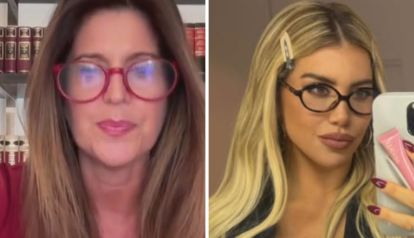 Elba Marcovecchio y Wanda Nara