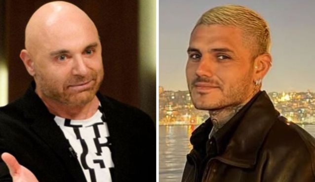 Germán Martitegui y Mauro Icardi