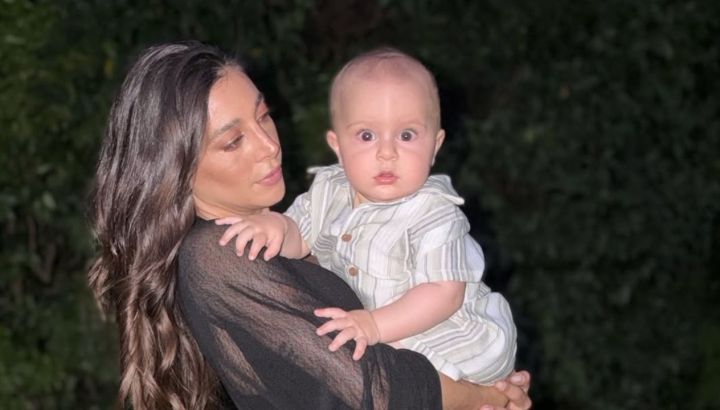 Sol Pérez mostró los primeros pasos de su hijo, Marco: "Alguien que le cuente que tiene 9 meses"