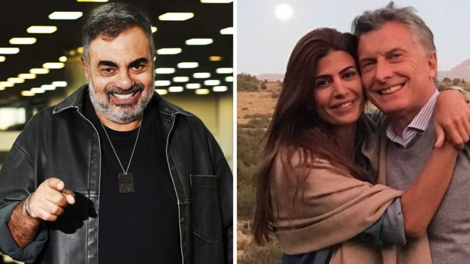 Roberto Moldavsky, Juliana Awada y Mauricio Macri