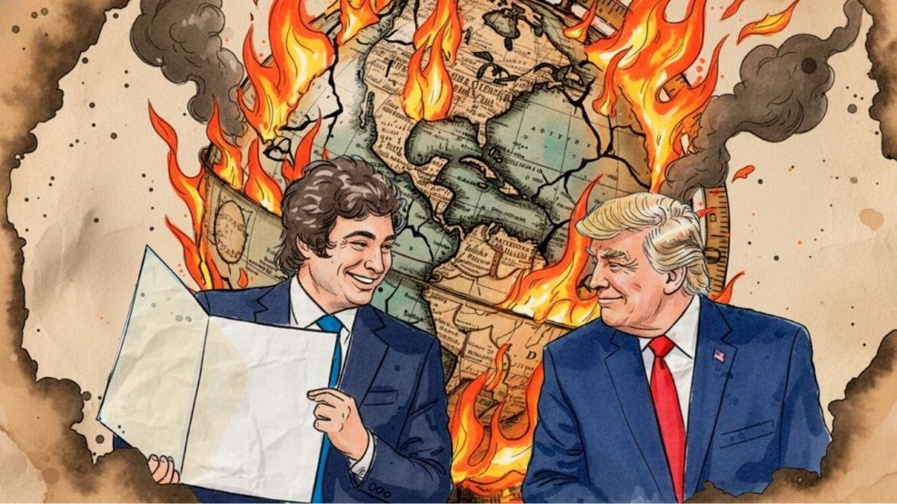 Javier Milei ha expresado públicamente su alineación con Donald Trump