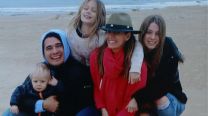 Guillermo Andino y sus tres hijos, a puro sol en Punta del Este: las fotos que muestran cuánto crecieron Sofía, Victoria y Ramón