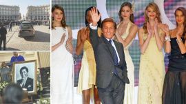 Roma dijo adiós a Valentino, el último de los diseñadores de una era de puro glamour