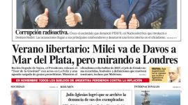 La tapa del Diario PERFIL del sábado 24 de enero de 2026