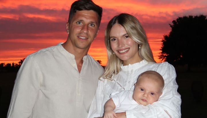 La emoción de Eva Bargiela y Gianluca Simeone por el primer viaje de Faustino a Madrid: "Preparado para la sorpresa"