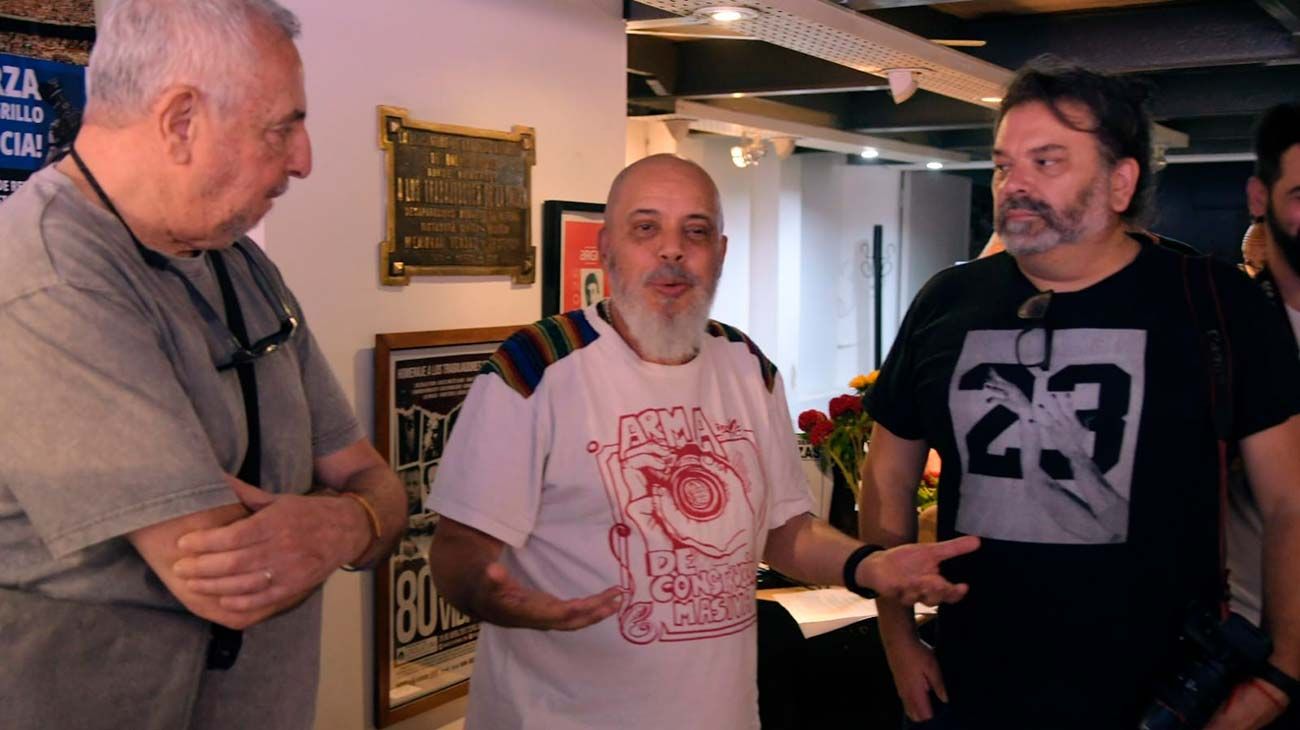 Conmemoración del 29 aniversario del crimen de José Luis Cabezas, acto realizado en la sede de ARGRA, Ciudad de Buenos Aires