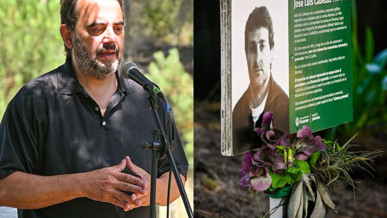 Homenaje a Cabezas en Pinamar | Foto:Intendencia de Pinamar