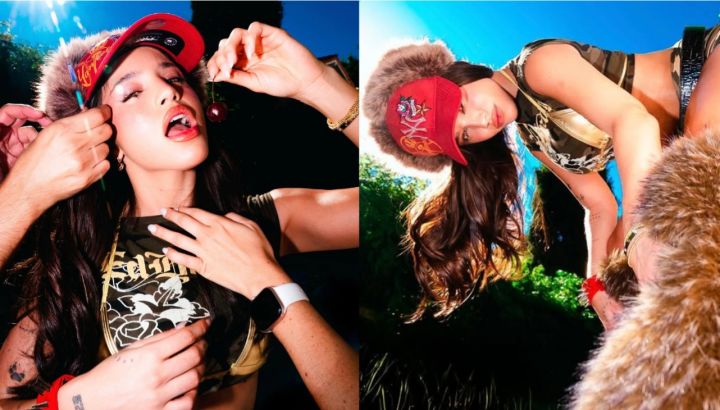 Emilia Mernes presentó "Bota", su nueva canción, con material que prendió fuego la red