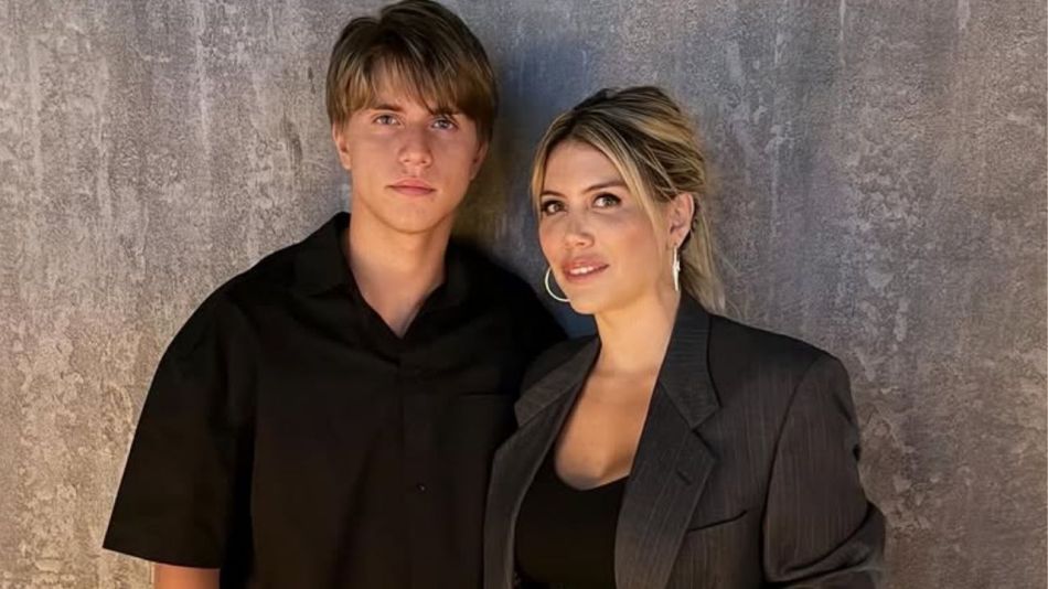Wanda Nara y Valentino López