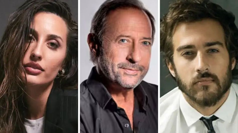 Yoyi Francella, Guillermo Francella y Nicolás Francella